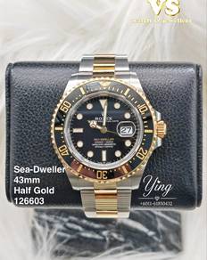 Rolex Sea-Dweller 126603 43mm Steel & Gold