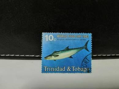 1983 Trinidad Tobago Stamp King Mackerel Fish