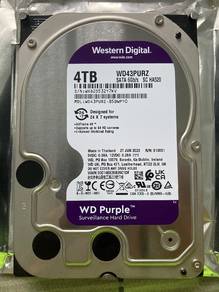(USED) Western Digital 4TB Purple Surveillance HDD