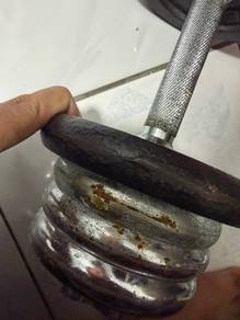 Dumbbell with plates