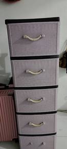 Century 5 Tier Plastic Drawer / Cabinet / Storage 