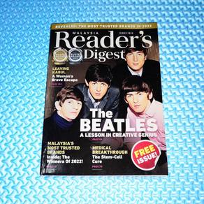 Reader's Digest June 2022 The Beatles Cover Magazi