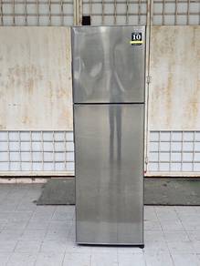 2 door fridge Sharp refrigerator peti sejuk 253Lit
