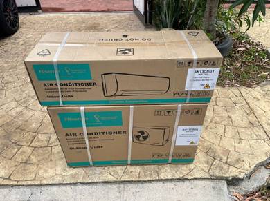 Aircond Hisense 1.0hp new harga siap pasang