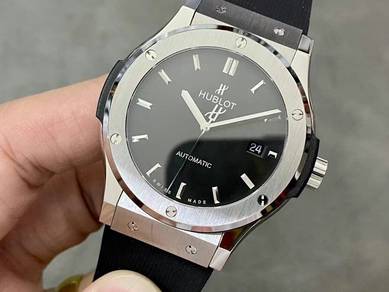 Hublot Classic Black Rubber Strap 