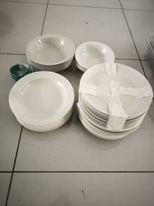 bowls and plates, containers and utensils
