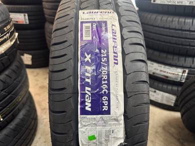Tayar baru 215 70 16 Laufenn X fit Van new tyre