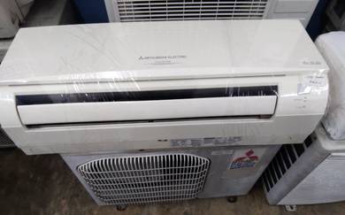 Mitsubishi air cond 1.5hp Used free install (Used)