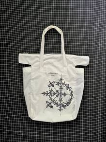 1 of 1 hand painted tote bag