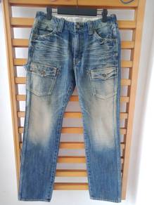 Japan Bartack painter bush denim jenas levis nike