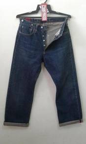 Rare schott nyc jeans all buckle button salvadge