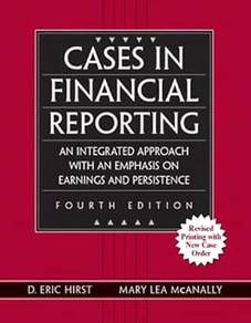 Cases in Financial Reporting, 4th Edition