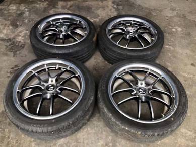 Wheels Work Meister S2R 114.3x5 18" Ori Japan