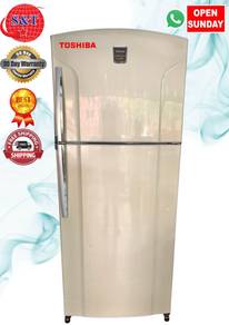 Fridge DOUBLE DOOR TOSHIBA PLASMA JUMBO SIZE