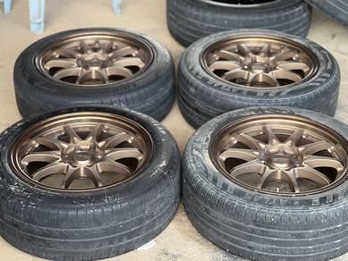 Sport Rim 15 Second Rays CE28 Siap Tayar Seco