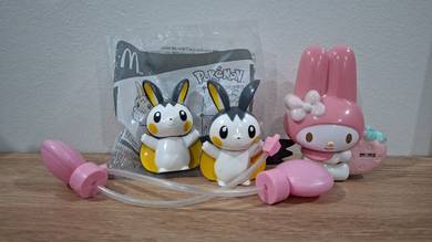 Collectable figures from McDonald