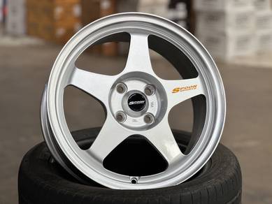 NEW 16 AOW Spoon Rim EK EG EF City Jazz Myvi Yaris