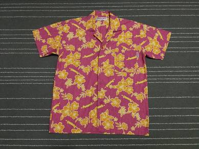 PERSONS fullprint hawaii shirt L 1793