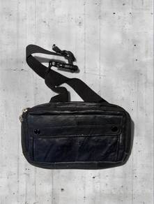 Farvis Leather Pouch Bag