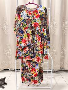 Calaqisya Baju kurung Moden XL Orange