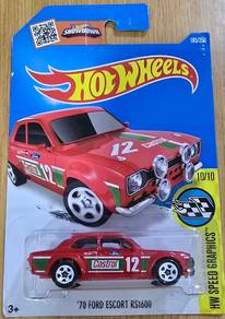 Hotwheels '70 Ford Escort RS1600 HW Speed Graphics
