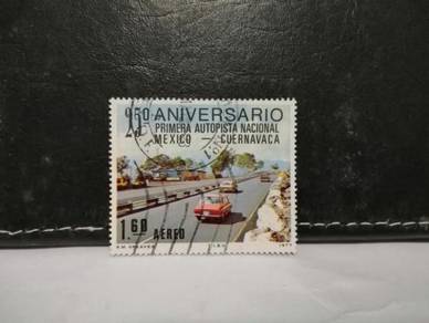 1977 Mexico Stamp Cars Transportation