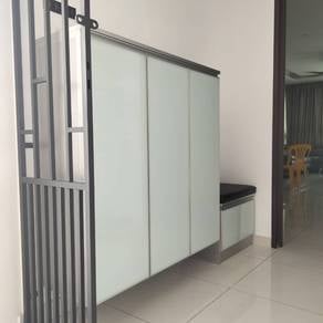 Kabinet Kasut Aluminium