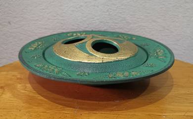 Vintage Japanese Nambu Tekki Censer, Iron Incense