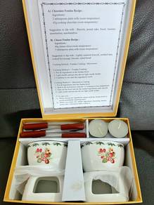 Chocolate/Cheese Fondue Pot Set