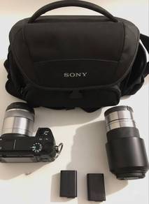 Sony A6500 +2Lens+2Batteries- SC5k