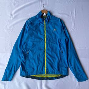 adidas blue jacket(L)