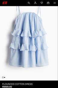 H&M DIVIDED Flounce Dress