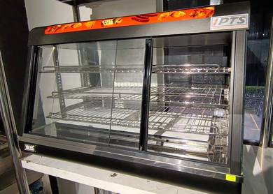 Curved Glass Warming Showcase
