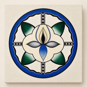 Unique Handmade Mandala Painting art