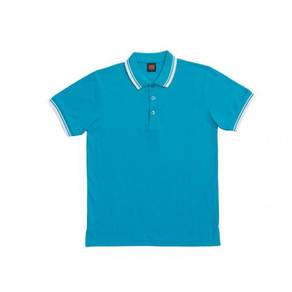 T-shirt Polo Honey Comb Oren Sport Sea Blue/White