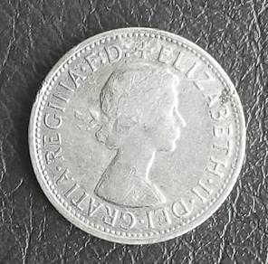 Australia 1 Florin - Elizabeth II, 1957