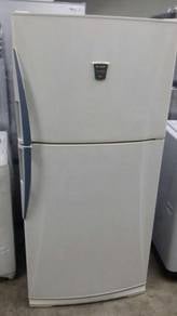 Sharp Peti Ais Refrigerator Sejuk Fridge 2 Doors