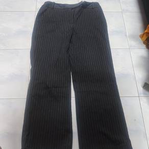 seluar slack hitam 