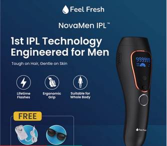 Feel Fresh NovaMen IPL Hair Removal Device