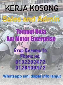 Sales and Admin in Taman Air Biru, Pasir Gudang