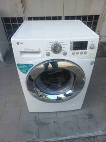 Jenama LG dd inventer 8kg front load washer