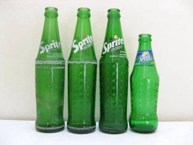 Botol Sprite Malaysia Old Bottle