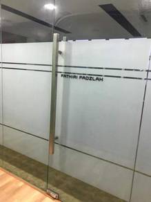 PELEKAT KABUR l frosted sticker privacy