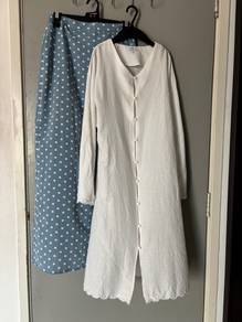 Baju Kurung ZALIA Size M Cotton & Polyester