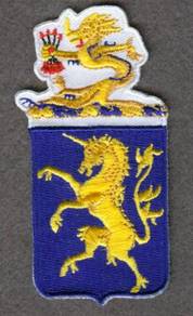 6th Cavalry Regiment Fighting Sixth COA Army Patch