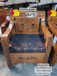 Kerusi Kayu Jati (Lasak) 