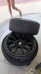 FORGED BMW 19 inch rims 5X112 + MICHELIN PS5