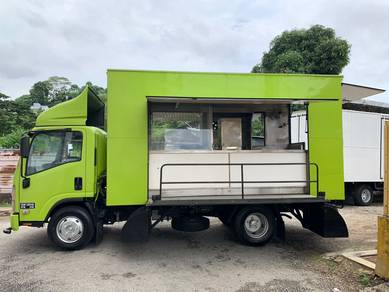 FoodTruck Cabin Mobile Cafe Box Only StainlessStel