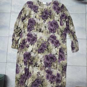 baju kurung purple 💜💜💜