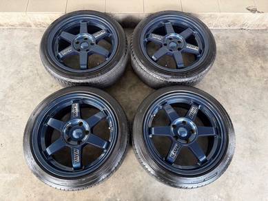 Rim te37 magblue 17 inch s70 preve exora fd fb